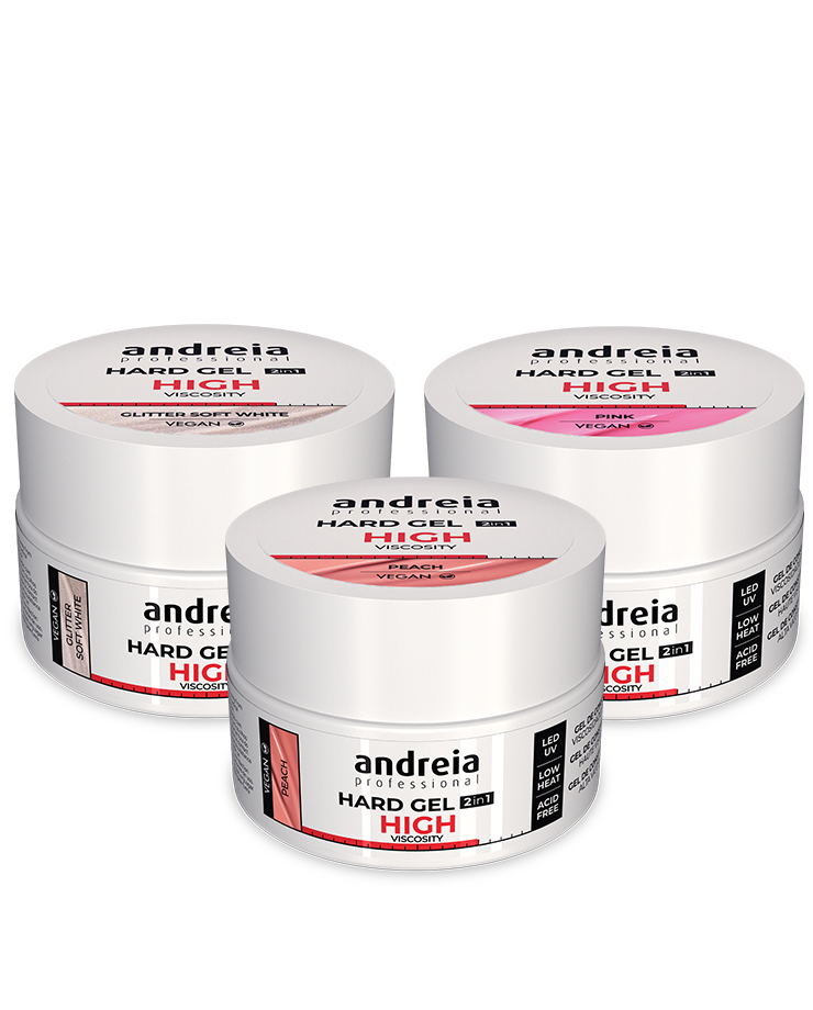 HARD GEL 2IN1 Gel de Construção 2em1 alta viscosidade - Andreia